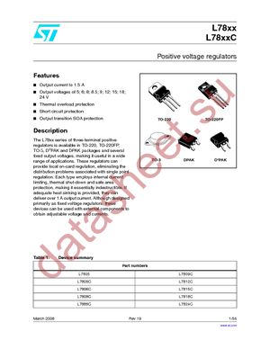 L7806CV datasheet  