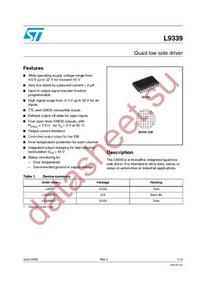 L9339MD-TR datasheet  