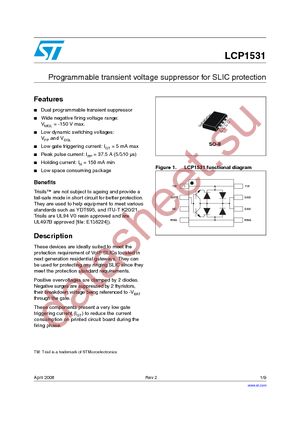 LCP1531RL datasheet  