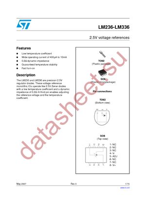 LM236DT datasheet  