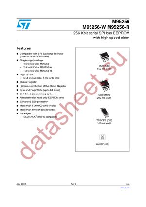 M95256-MW6 datasheet  