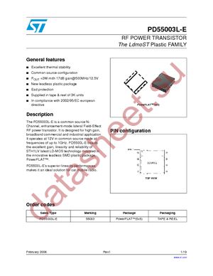 PD55003L-E datasheet  