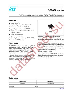 ST763ACDTR datasheet  