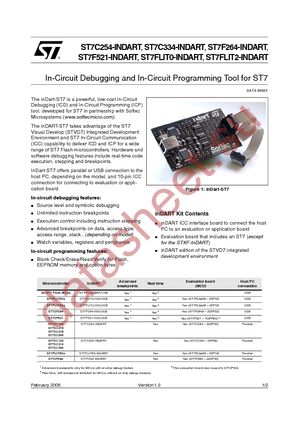 ST7C254-INDART datasheet  