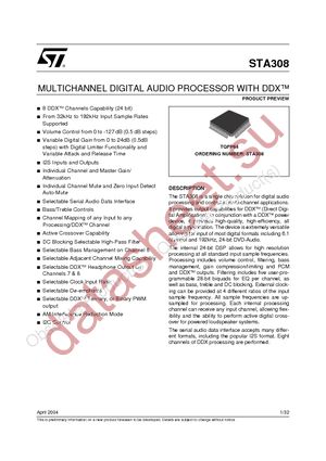 STA308HB-EVB datasheet  