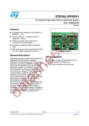 STEVAL-PCC001V1 datasheet  
