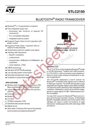 STLC2150 datasheet  