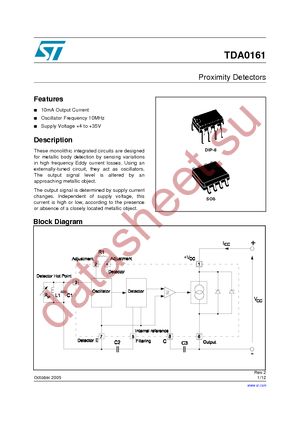 TDA0161FPT datasheet  