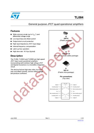 TL084ACN datasheet  