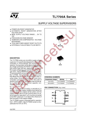 TL7702ACD1/A datasheet  