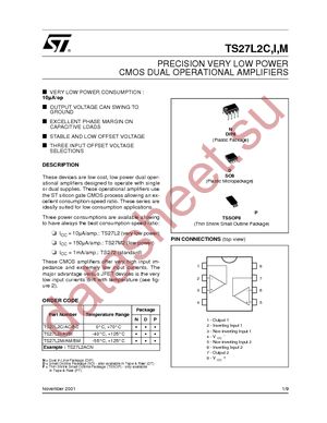 TS27L2BCD datasheet  