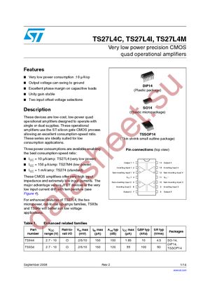 TS27L4AIDT datasheet  