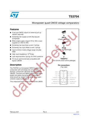 TS3704CN datasheet  