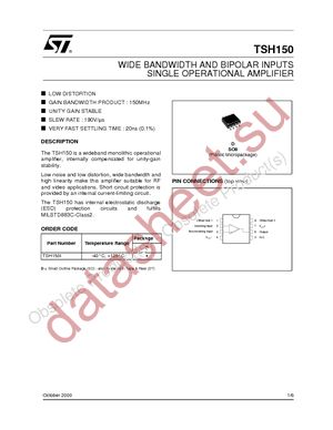 TSH150ID datasheet  