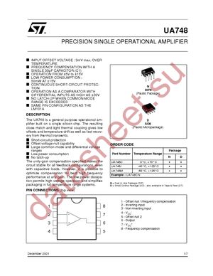 UA748IDT datasheet  