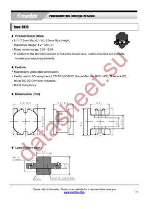 CR75NP-331KC datasheet  