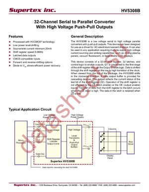 HV5308PG-B-G datasheet  