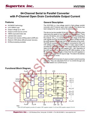 HV57009PG-G datasheet  