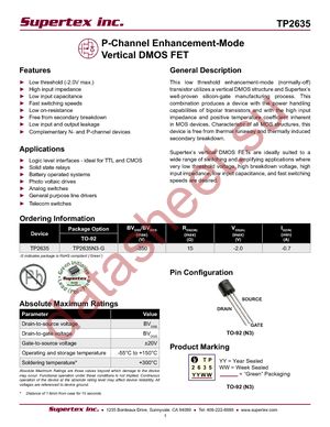 TP2640N3-P002-G datasheet  
