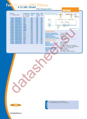 SFABC5000152MX1 datasheet  