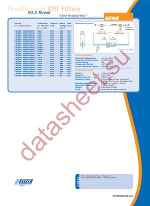 SFAKL5000223MX1 datasheet  