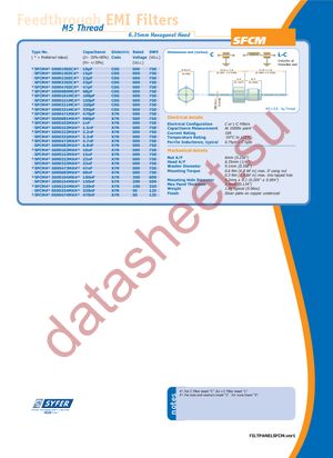 SFCML3000104MX1 datasheet  