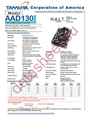 AAD130-3244A datasheet  
