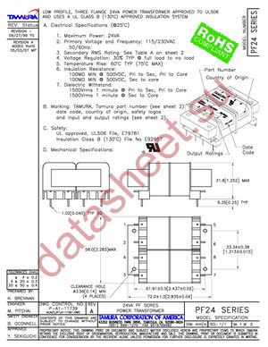 PF24-10 datasheet  