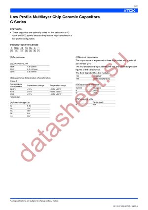 C3225X7R1E475M datasheet  