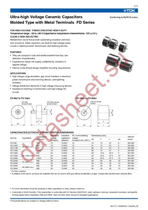 FD-33AU datasheet  