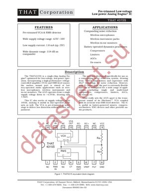 4315Q16-U datasheet  