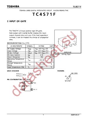 TC4S71FT5LFT datasheet  