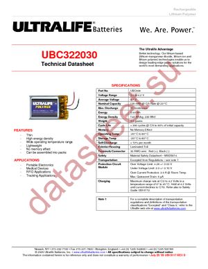UBC3222030/PCMA datasheet  