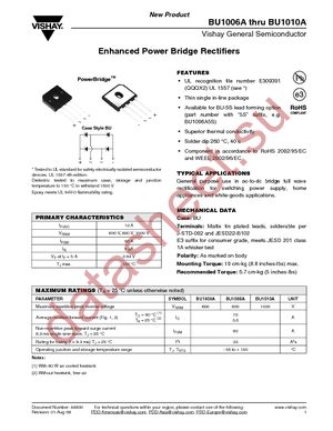 BU1006A5S-E3/45 datasheet  