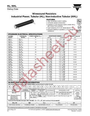 HL01205Z50K00JJ datasheet  