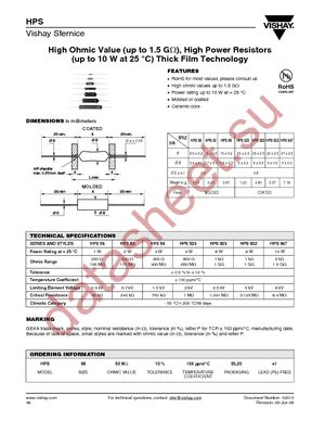 HPS68-30M-1-N datasheet  