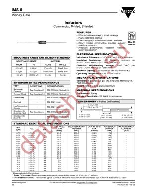 IMS05EB152K datasheet  