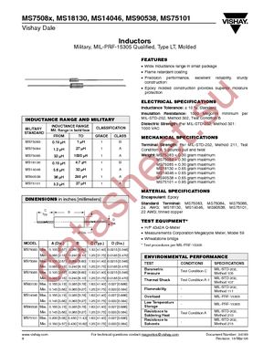 MS18130-03 datasheet  