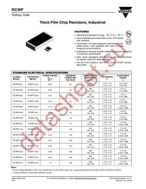 RCWP51003200F datasheet  