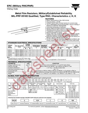 RNC55H70R6BSB14 datasheet  