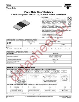 WSK25124L000FEA datasheet  