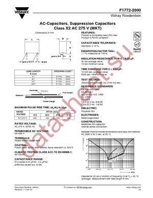 F17725152030 datasheet  