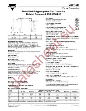 MKP1841247105 datasheet  