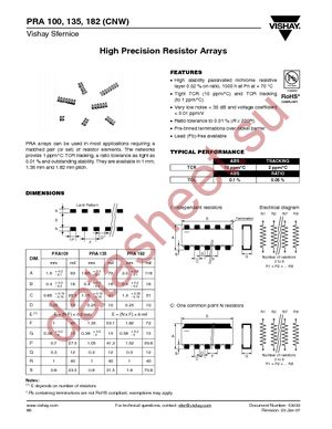 PRA182I4-10KBWN datasheet  