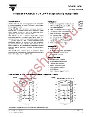 DG409LDY-E3 datasheet  