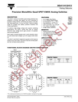 DG412DJ-E3 datasheet  