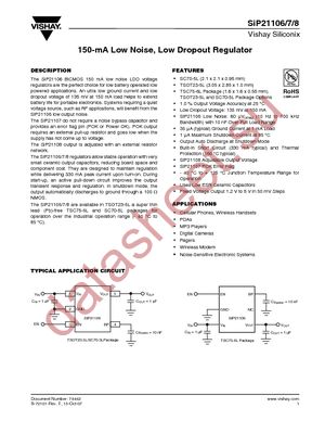 SIP21106DT-25-E3 datasheet  