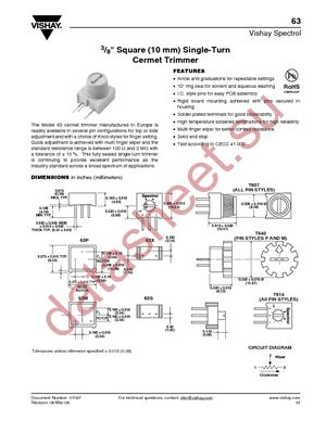 M63S100KB40 datasheet  