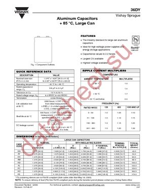 36DY562F060BY2A datasheet  