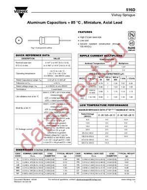 516D107M063MN6AE3 datasheet  